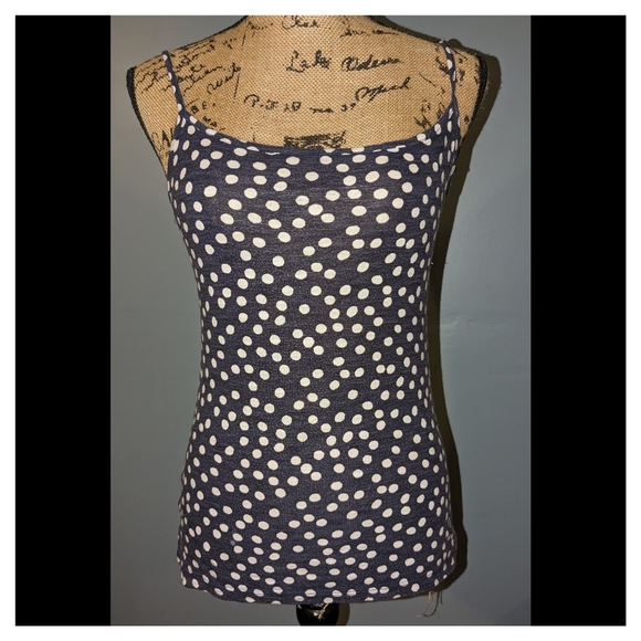 Ann Taylor Loft polka dot Cami size medium - Picture 1 of 3